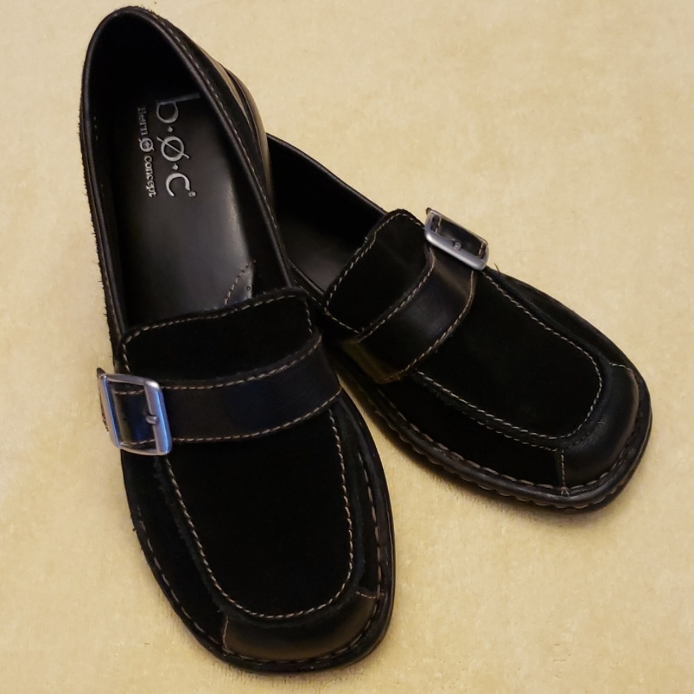 BOC by Born Black Loafer Size 8